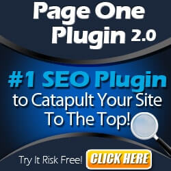 Internet Marketing WordPress Plugin Latest Technology PageOnePlugin 2.0